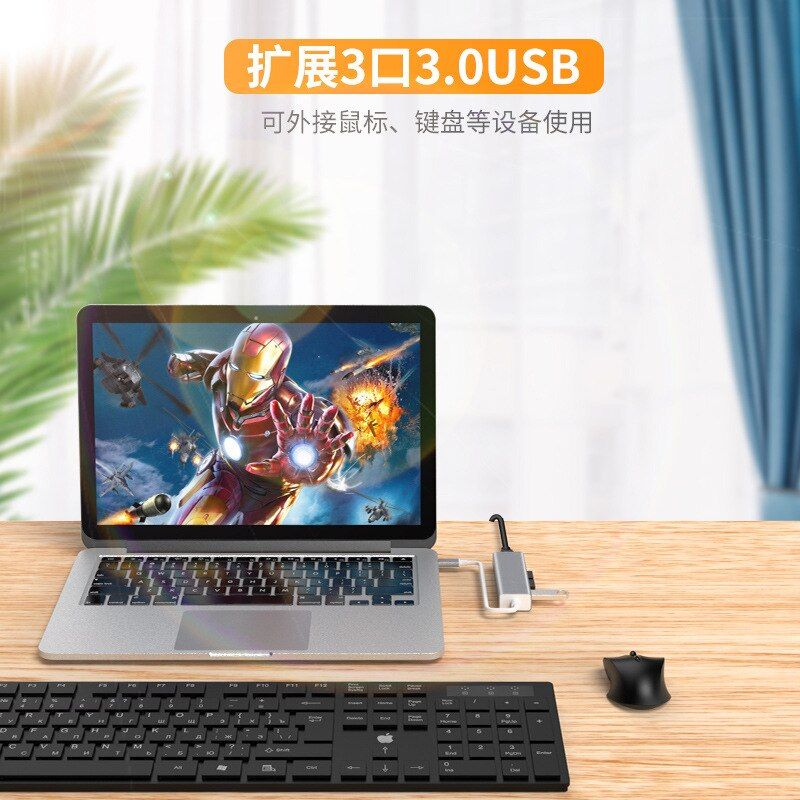 Type-C Network Card Development Dock USB 3.0 Hub Type C To RJ45 Cable Network Card