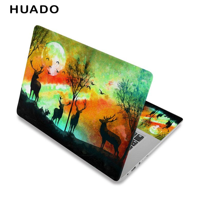 Cute Animal Laptop Skin Sticker 13" 14" 15.6" 17" Computer Skin Protective Decal Cover for Acer/HP/Dell/Lenovo