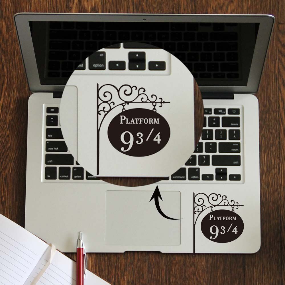 9 3/4 Platform Laptop Trackpad Sticker for Apple Macbook Decal Pro Air Retina 11 12 13 14 15 inch Vinyl Mac Book Touchpad Skin