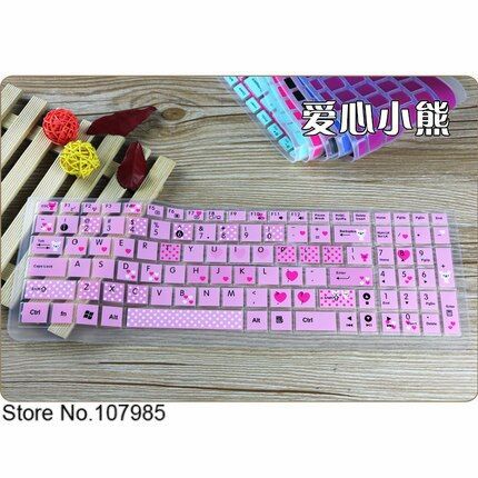 15.6 inch notebook keyboard Silicone Protective Keyboard Cover For Asus X555Q X555Y X555YI7310 FX50 F540U K550V A556 FH5900
