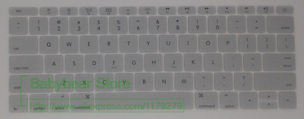 Keyboard Cover For Apple Macbook Air 12 2015  Silicone Skin Protector Us Version 2016 2017 For Macbook Retina 12 Air 12 Inch
