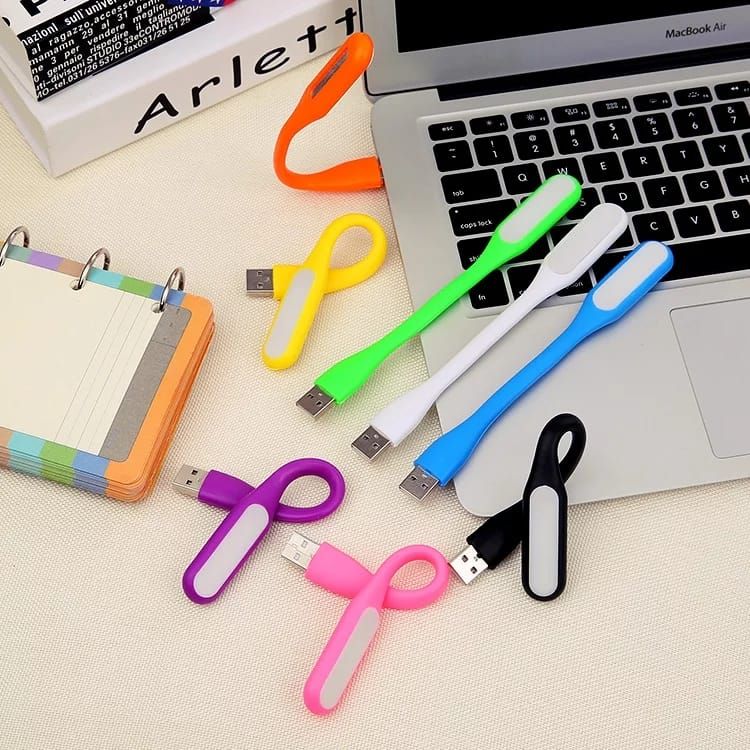 Portable Mini USB Light Ultr Bright Flexible DC5V 1.2W LED Lamp Booking Light with USB for Power Bank Computer Accessories