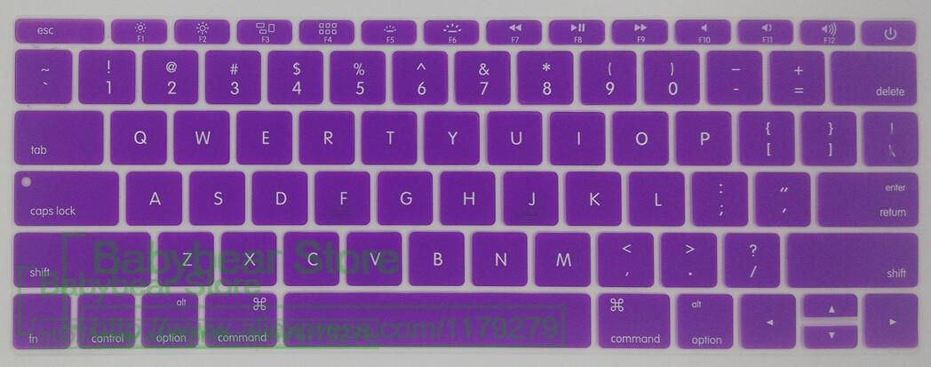 For Mac Book Pro 13 Inch For Macbook Pro A1708 Silicone Keyboard Cover Protector A 1708 (No Touchbar) Release 2016