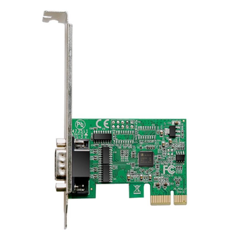 DIEWU AX99100 Pcie to Single Serial Port RS232 Industrial Control Expansion Card PCI-E Serial Card Second Generation