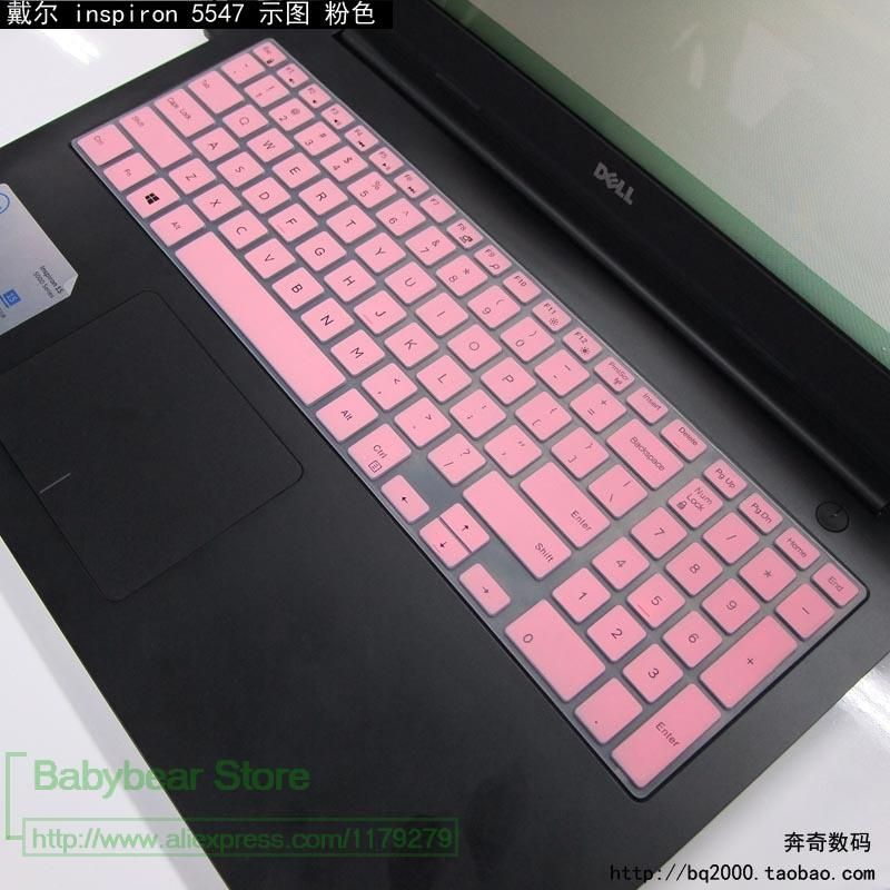 15.6 17.3 inch Silicone Keyboard Skin Cover for Dell G3 15 3579 3779 / G5 15 5587 / G7 15 7588 Game laptop inspiron 5577 15S