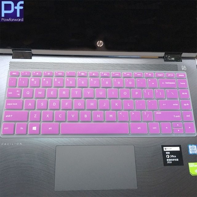 14 Inch Laptop Accessory Silicone Notebook Protective Keyboard Cover For HP Pavilion X360 14-BA034TX BA035 BA039 BA040 BA042