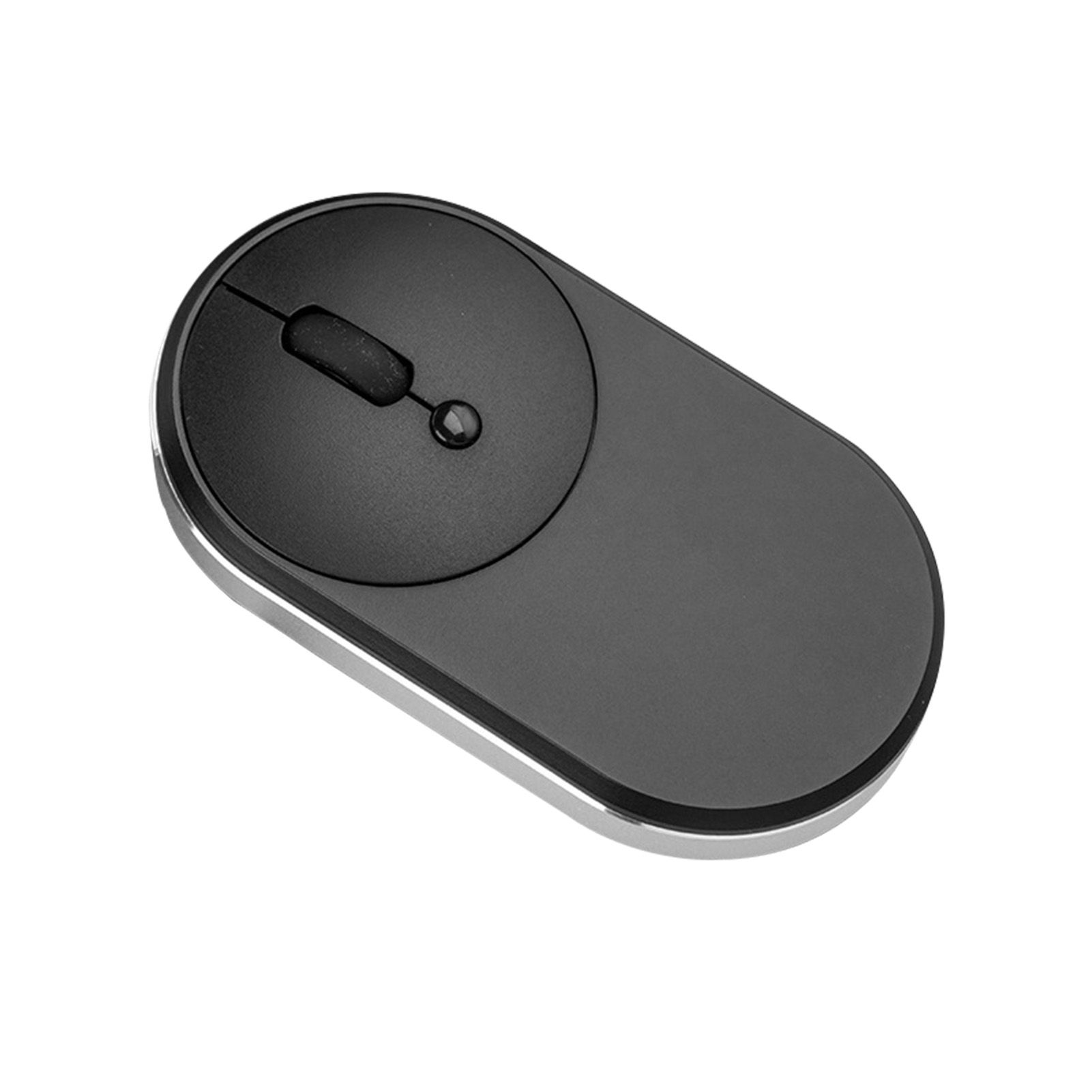 GreenForest M1 Wireless Mouse Ultra-thin Mini Aluminum Alloy Frame 2.4GHz Rechargeable Silent Mouse for Office