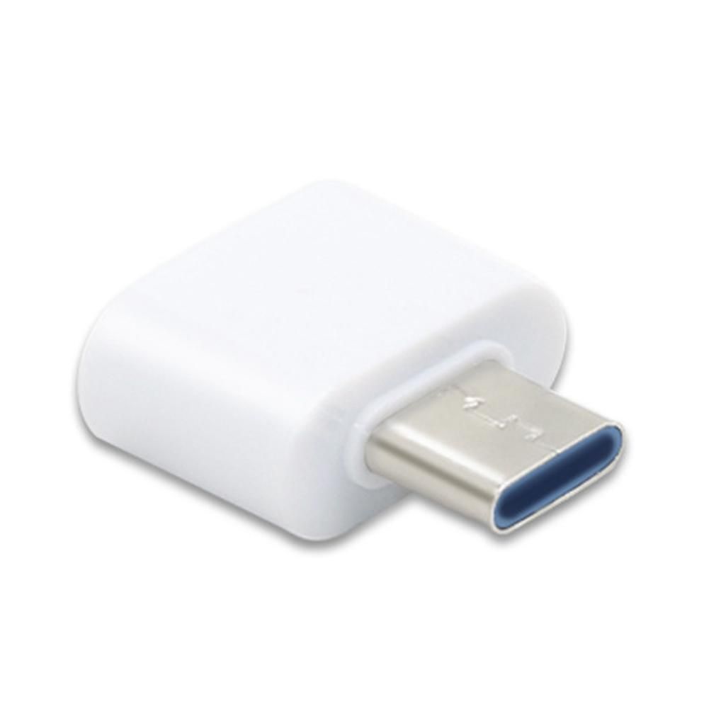 USB Type C Female To Micro USB Male Adapter Connector Type-C To Micro USB 2.0 Charger Adapter For Samsung Xiaomi Huawei Phone（White）