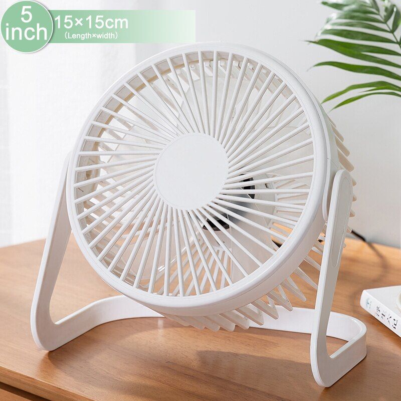 Portable Fan Cooling USB Desktop Fan 2 Speed Mini Air Cooler  Rotation Adjustable Angle For Office Household USB