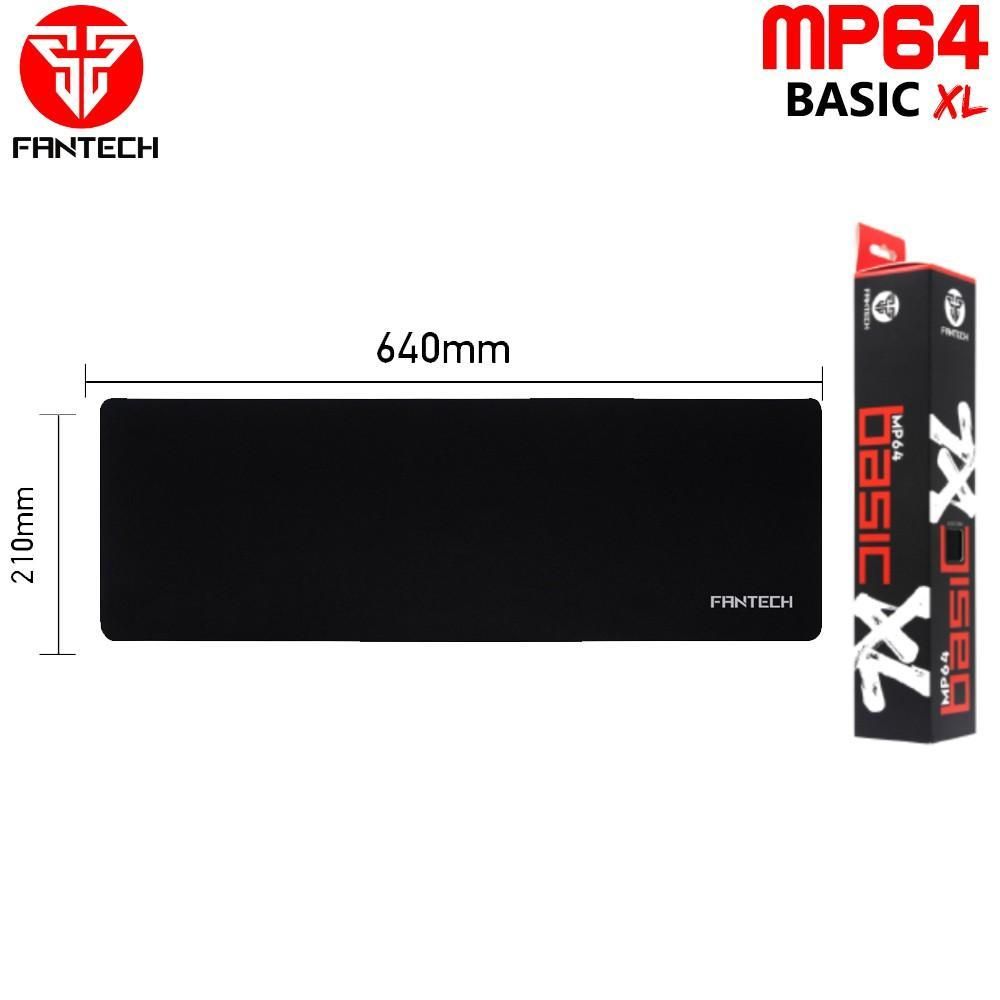 Fantech MP64 Gaming Mat with Smooth Rubber Surface Stitched
