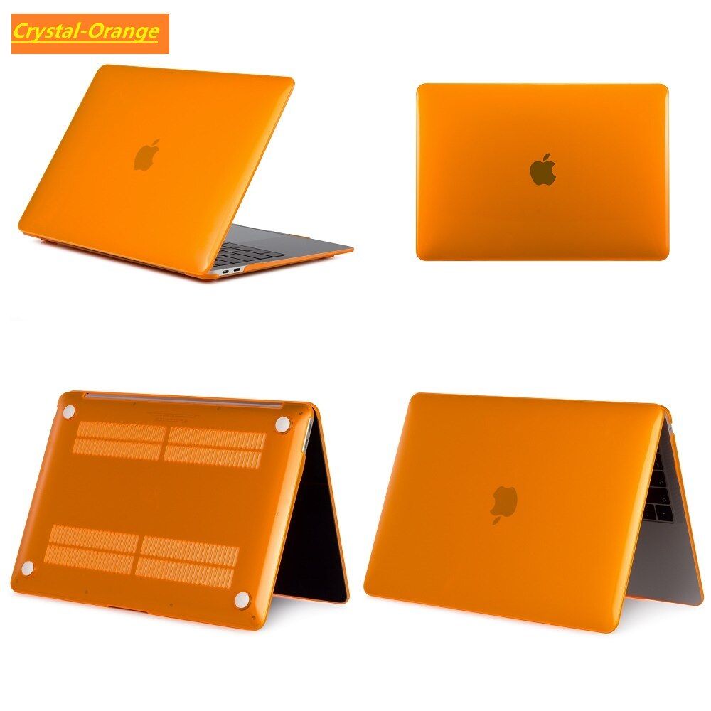 Crystal Laptop Hard Case Cover For 11 12 13 15 inchs Apple Macbook Air Pro Retina with/without Touch Bar A1932/1989/A1990/A2159