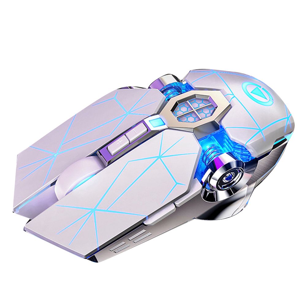 Wired Mechanical USB 7 Buttons LED Backlit Mute Gaming Mouse Mice for PC Laptop