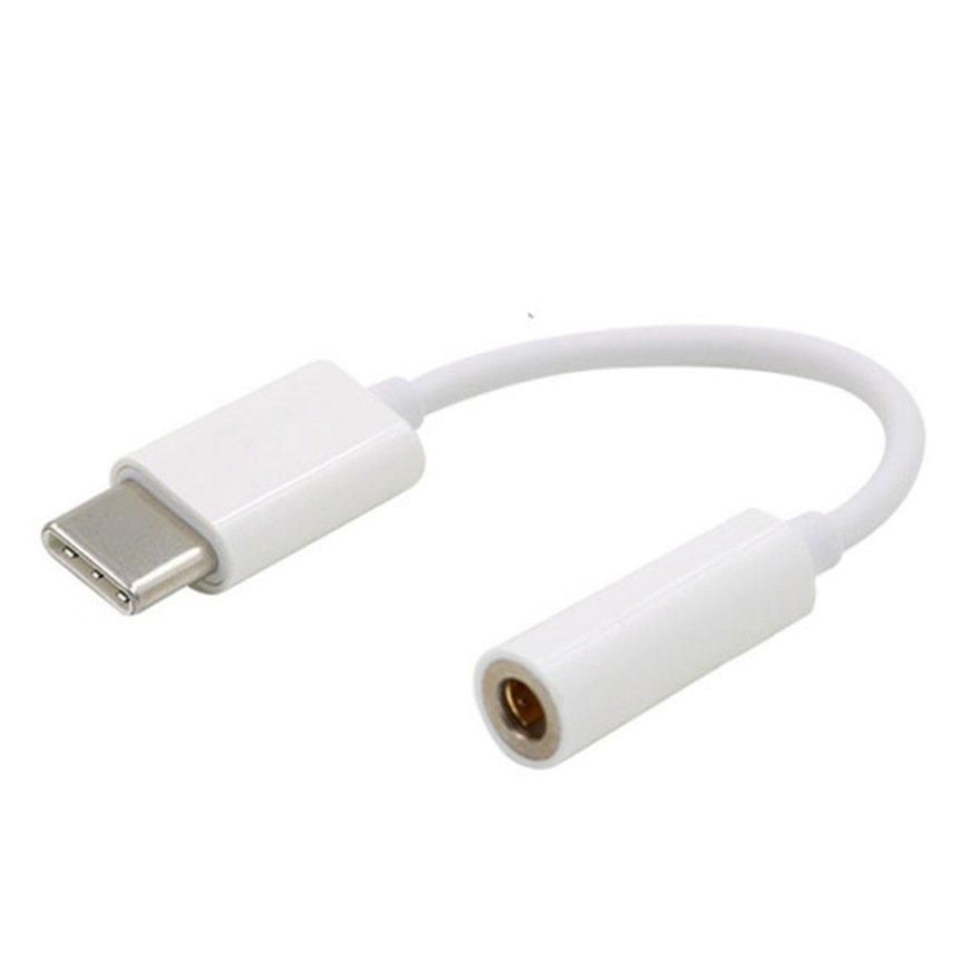 【MIGAPALAZA】 USB Type-C Male To 3.5mm Jack Female USBC Type C To 3.5 Headphone Audio Aux Cable Adapter Converter for Letv