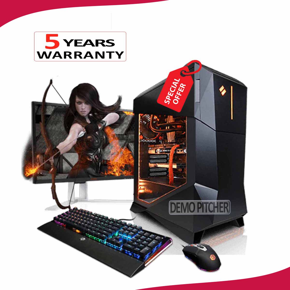Intel Core i5 RAM 4GB HDD 1000GB Monitor 19” Graphics 2GB Built-in for Gaming PC Windows 10 64 Bit Best Computer For 2020