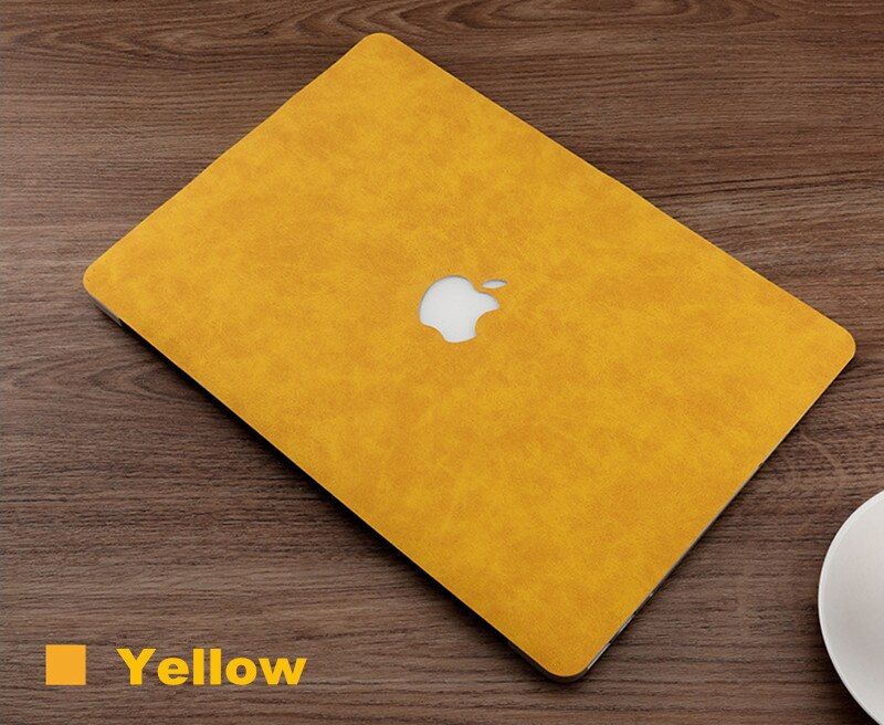 PU Leather Cover Case For MacBook Pro Retina Air 13 13.3 15 16 Inch Laptop  A1932 A2179 A2337 A2251 A2338 A1466 Shell Skin