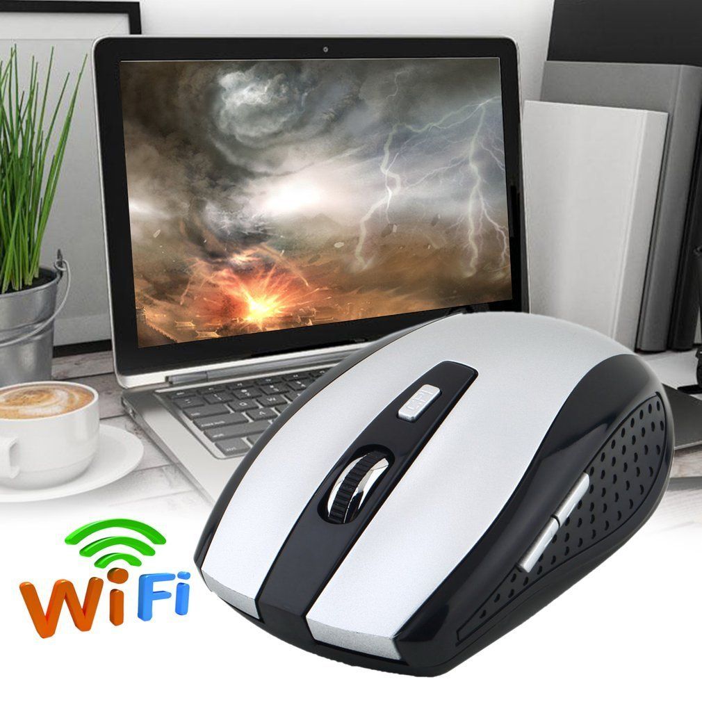 USB Wireless Optical Mouse 2.4GHz Receiver Computer Silent Mouse 2000 DPI Ergonomic Gamer Mice For Laptop PC