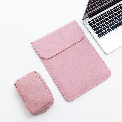 Slim Leather Laptop Bag 13.3 Leather Sleeve 15.4 16 inch For Xiaomi Macbook Air Case 11 12 Pro 15 Cover For HP Pavilion X360 13