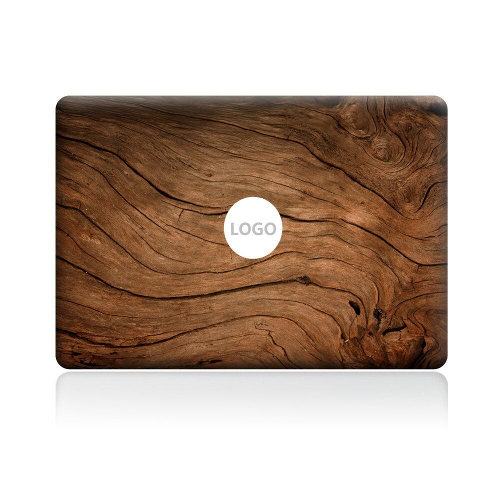 Wood Effect Laptop Decal Sticker Skin For MacBook Air Pro Retina 11" 13" 15" Vinyl Mac Case Notebook Body Full Cover Skin