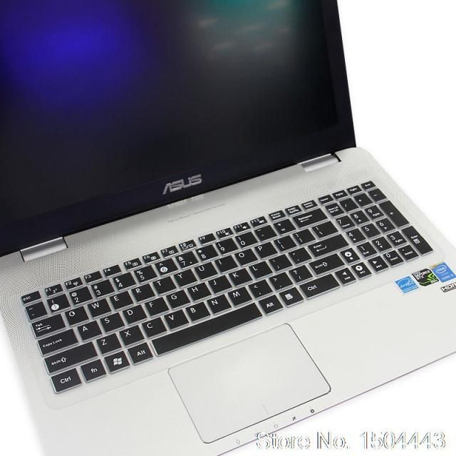 15.6 inch laptop keyboard Silicone Protective Keyboard Cover for Asus x552l  X550C X552E Y581L A550VB R510 X550V X501A X552M