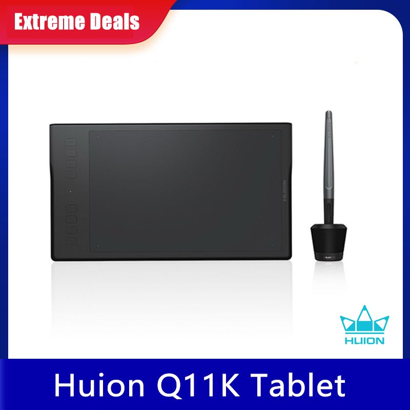 Huion Q11K Wireless Graphic Drawing Pad With 5080 LPI 233PPS Digital Drawing Pen
