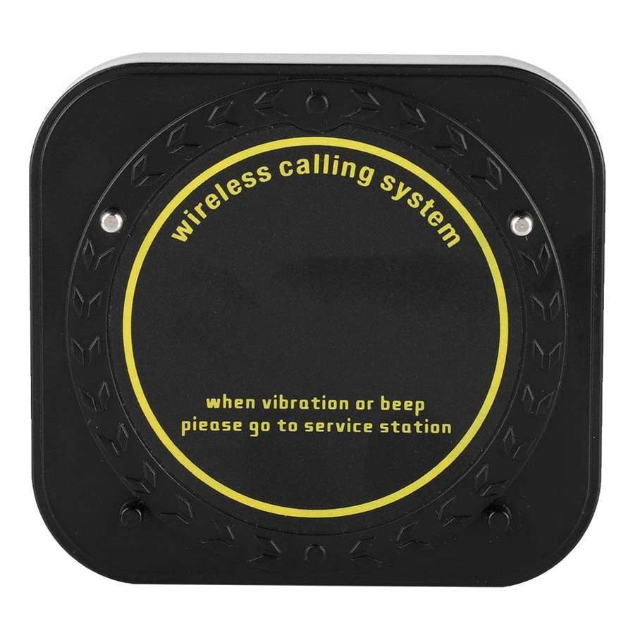 ABS Wireless Restaurant Equipment Calling Queuing System:Transmitter+10Pager UK