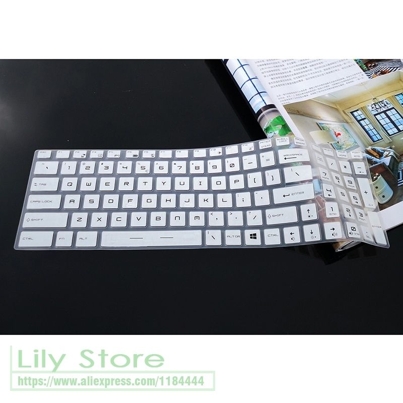 15.6 17 inchTransparent Keyboard Covers For MSI GS70 GS60 GT72 X15S GE62 GE72 PE60 PE70 GT62 GL62 GP62 GL72