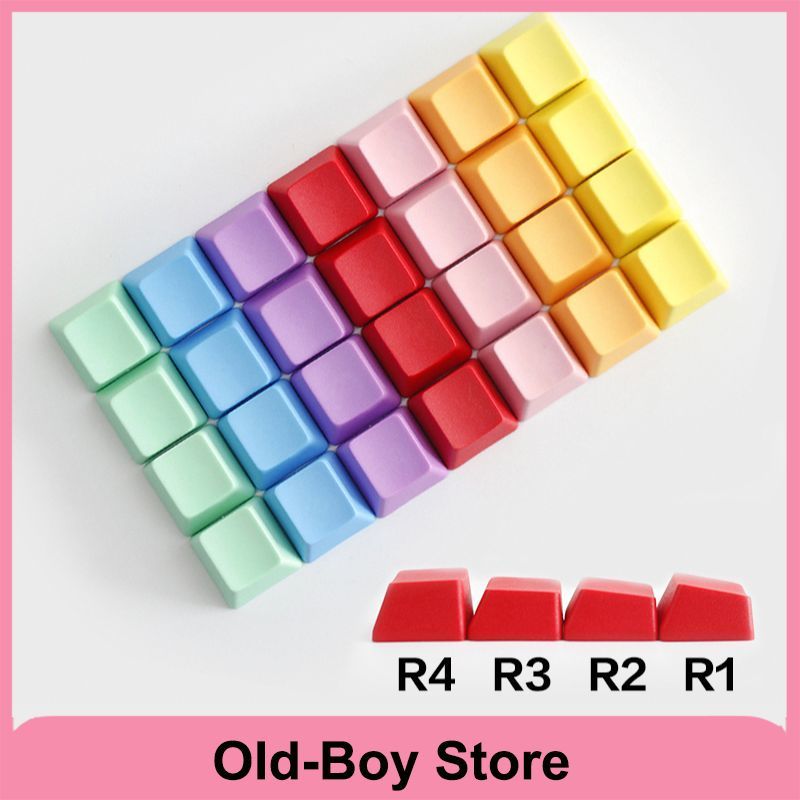 No engraved keycap pbt thickening R1 R2 R3 R4 R4 keycap oem height keycap pbt supplementary key keycaps pbt