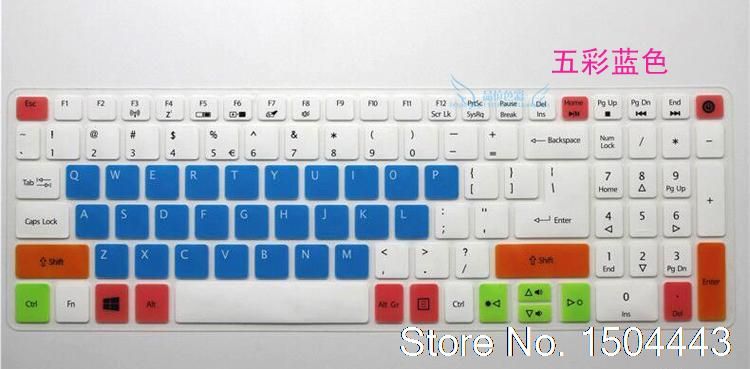 For Acer 15 inch laptop Keyboard Cover Protector For Acer Aspire E 15 E5-575 E5-576G E5-574G ES15 ES1-572 / Aspire E 17 E5-772G