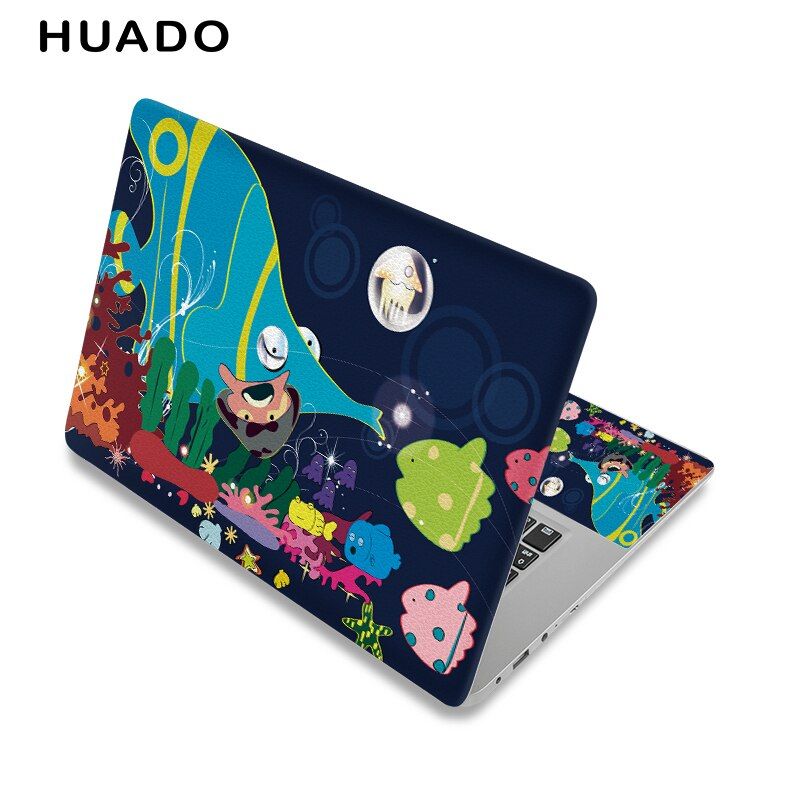 Cute Laptop Sticker Skin 15.6 Cartoon Notebook Sticker 17.3" 13" Computer Decal for Asus/Lenovo/Macbook/Dell