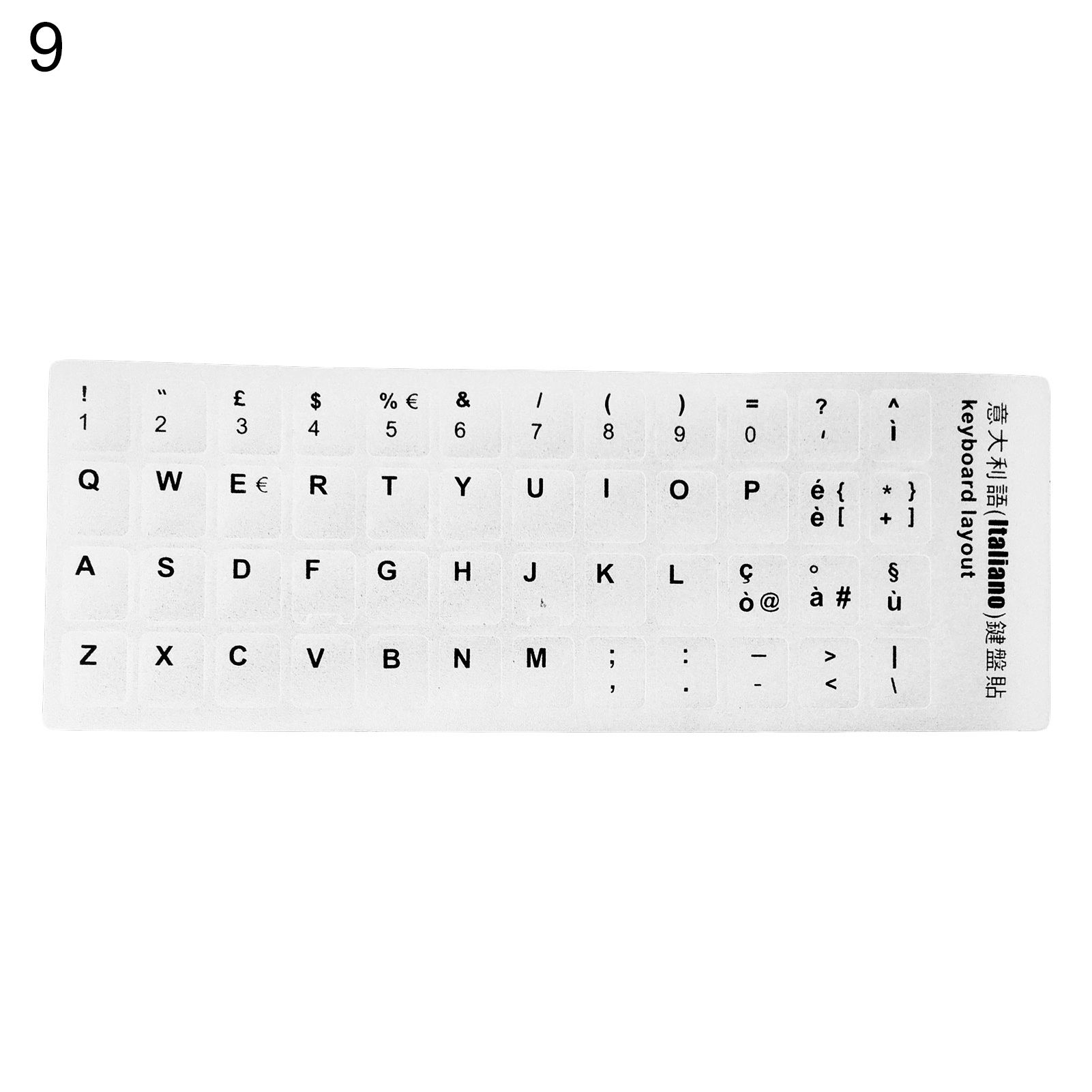 PC Keyboard Sticker Protective Keyboard Protection Lucid Stickers