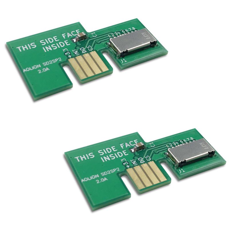 Replacement Mini SD Card Adapter TF Card Reader For NGC SD2SP2 SD Load SDL Adapter Professional Load SDL
