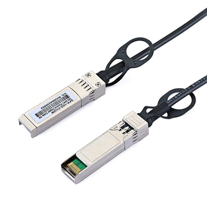 2M DAC Cable 10G SFP+DAC Cable Passive Direct Attach Copper Twinax Cable 30AWG Compatible for Ubiquiti Mikrotik Zyxel