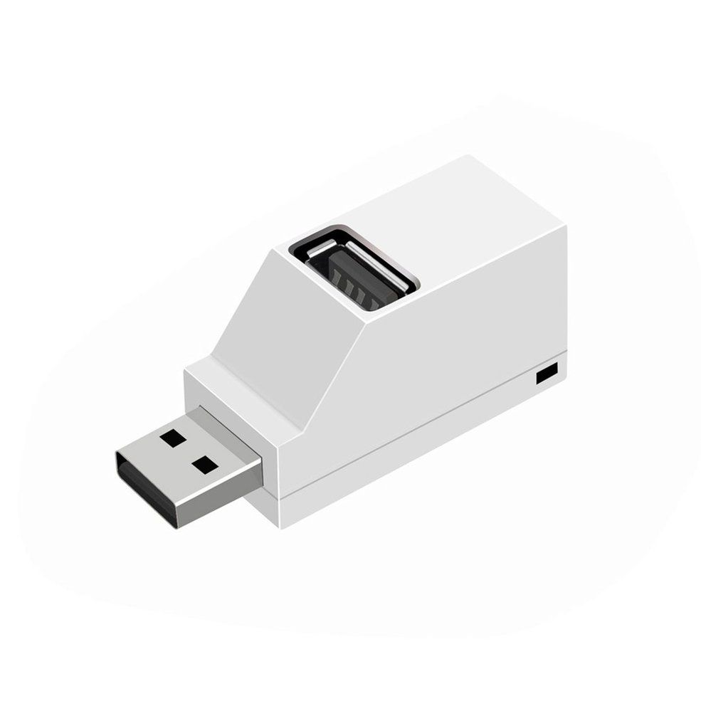 USB 3.0 HUB 2.0 Hub Adapter Extender Mini Splitter Box 3 Ports For PC Laptop