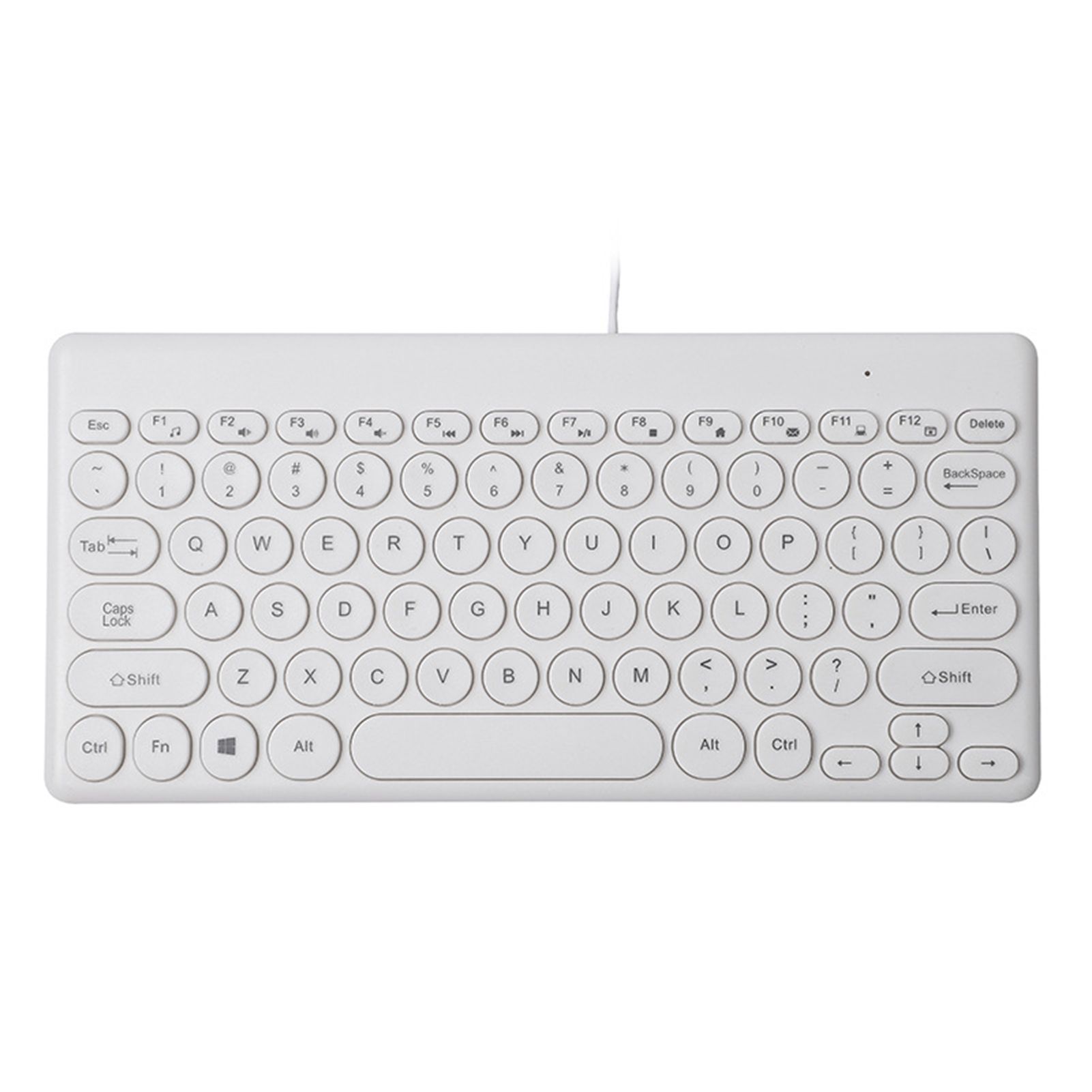 Wired Keyboard Comfortable USB Ultra-thin Gaming Keyboard