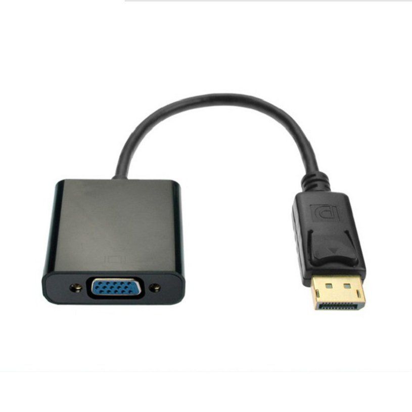 Displayport DP to VGA Adapter Male to Female Converter Display Port Adapter