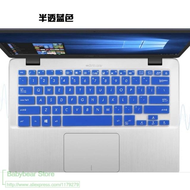 14 inch Keyboard protector skin Cover For Asus VivoBook E406SA A407UB X411U X411UF PU404U X405UR A407UB R421 S410 X411 X407