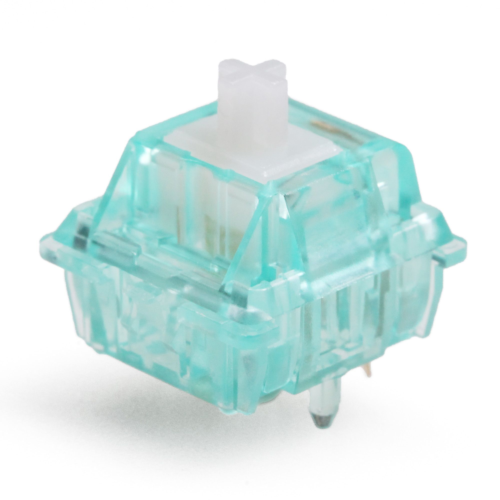 EVERGLIDE SWITCH Tourmaline Blue V2.5 Cyan mx stem with mx stem For Mechanical keyboard 5pin 55g 62g 67g Linear