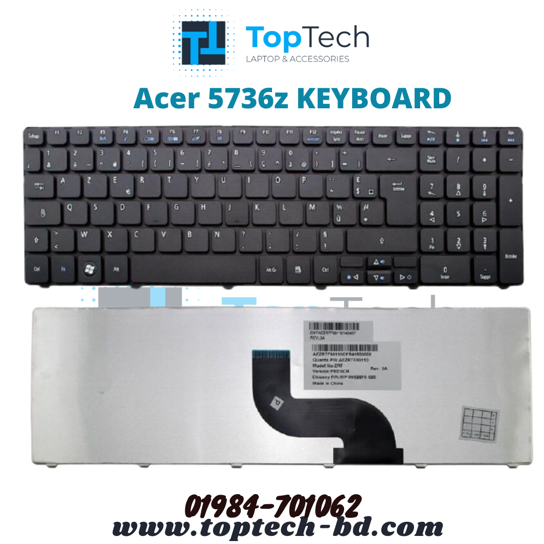 Acer Aspire laptop keyboard  5542 5551 5552 5553 5560 5625 5733 5735 5736 5739 5740 5741 US Layout