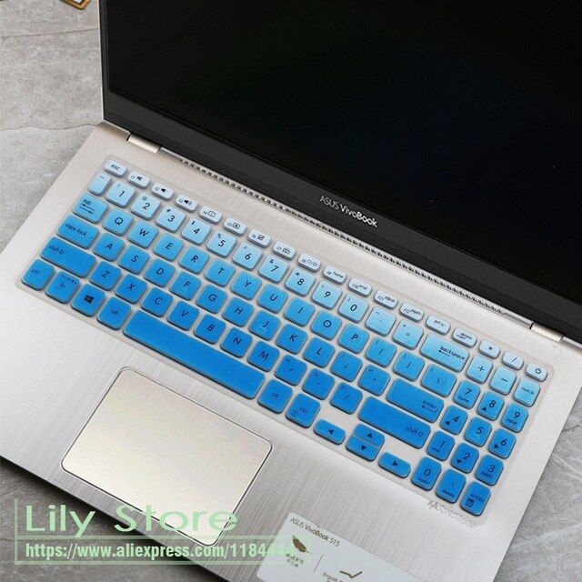 Silicone Keyboard Cover Skin For ASUS VivoBook x509j x509jb X509FB X509FJ X509f X509FA X509FL X509UA X509 X509JA  15.6 inch