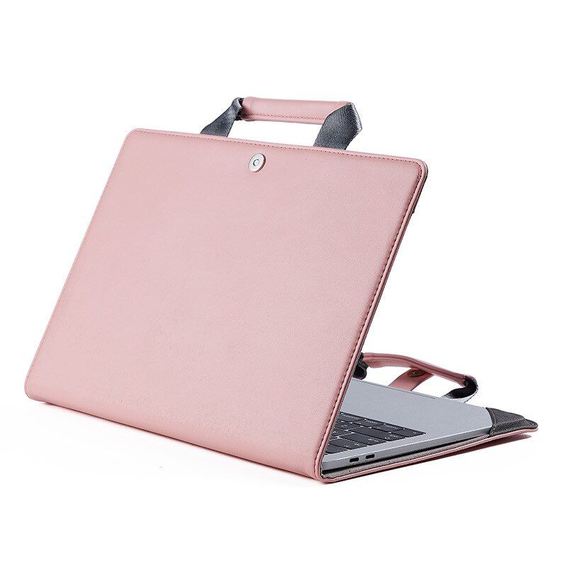 Leather Sleeve Case For Macbook Pro 16 Air 13.3 Pro Retina 12 Portable Book Bag For macbook air m1 A2337 A2338 2020 Coque Shell