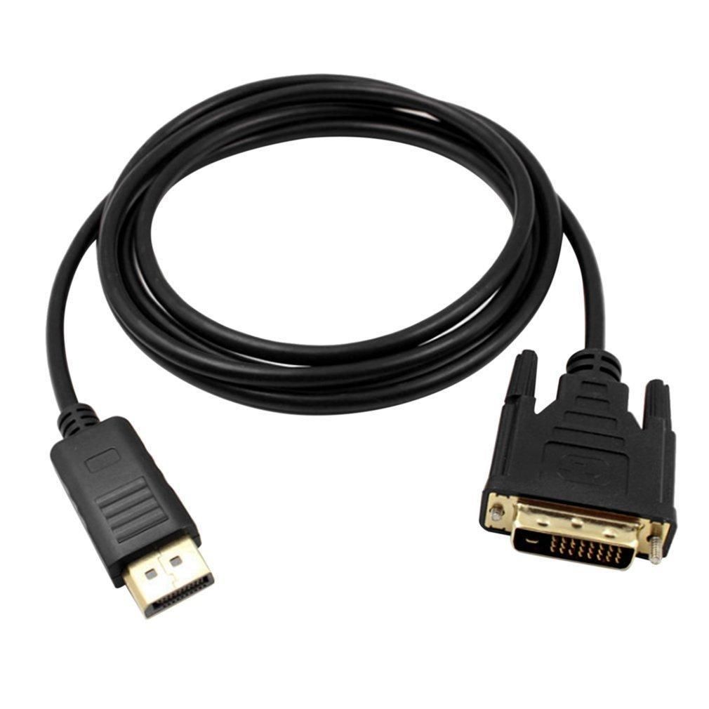 DisplayPort DP to DVI Cable Adapter Male 1080P HD Converter