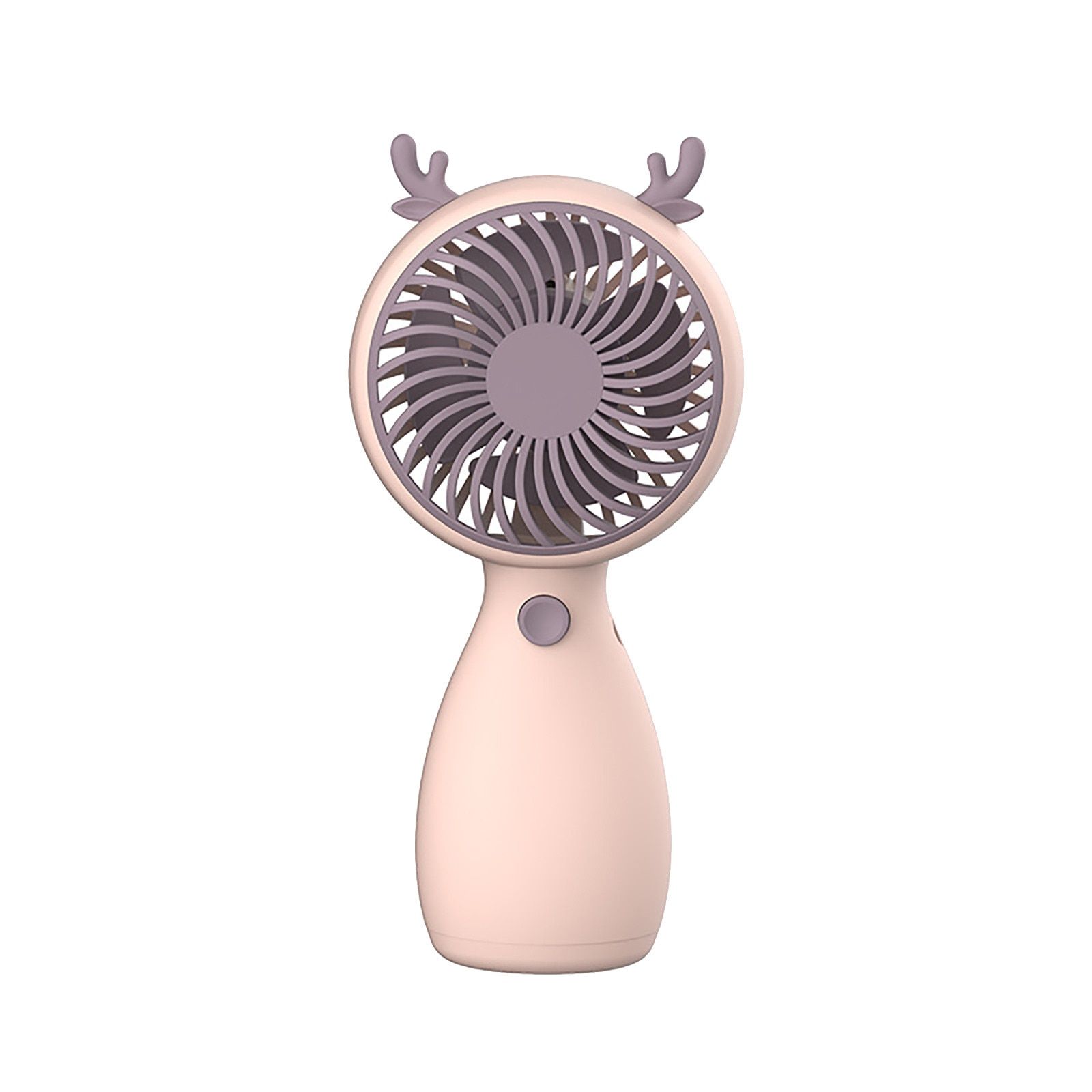 New Handheld Small Fan Cute 4 Colors Portable Lanyard Mini Desktop Student Usb Charging Fan 2021 Summer Fashion  Fan #4