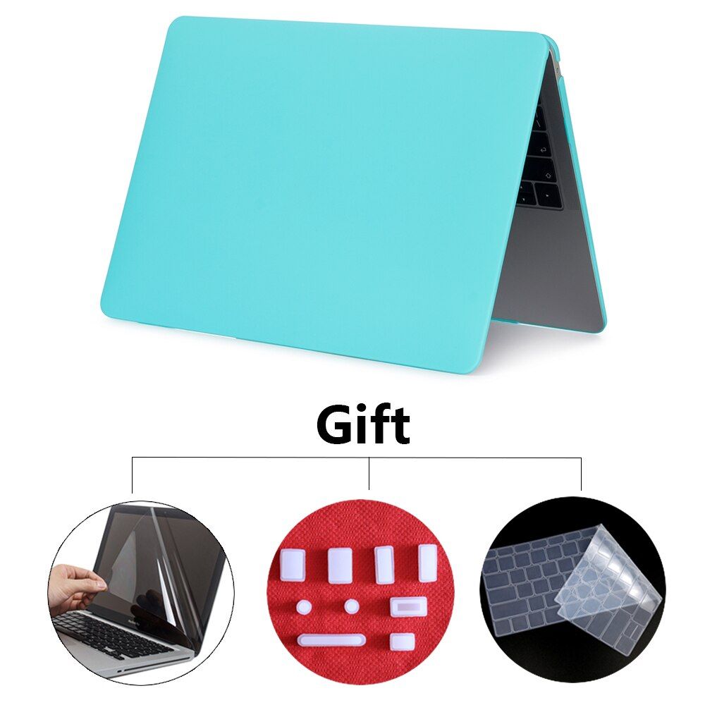 Laptop Case For MacBook Pro 13 Case 2020 M1 A2338 Touch ID Coque For Macbook Air 13 A2337 Funda Pro 16 Case 11 12 15 accessories