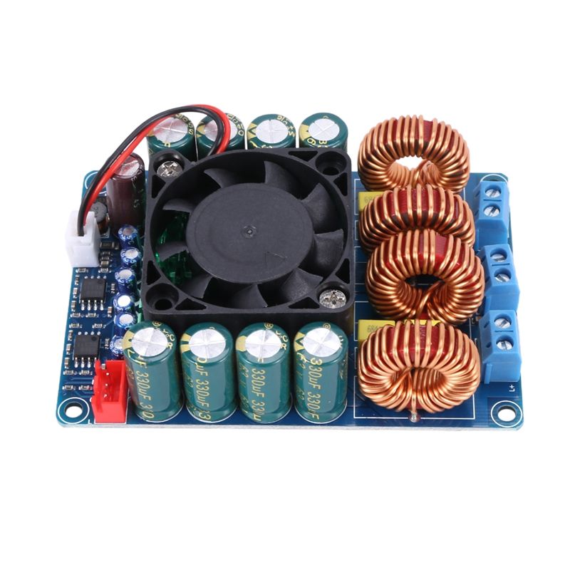 TAS5630 Digital Power Amplifier d 300Wx2 High-Power Stereo Class D HIFI Audio Power Amplifier d with Cooling Fan