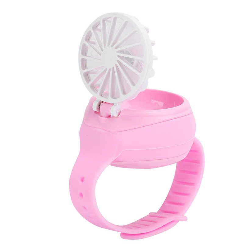 Mini fan USB Hand-held charging Small built-in buzzer mini Portable universal rechargeable -operated personal hand Novelty