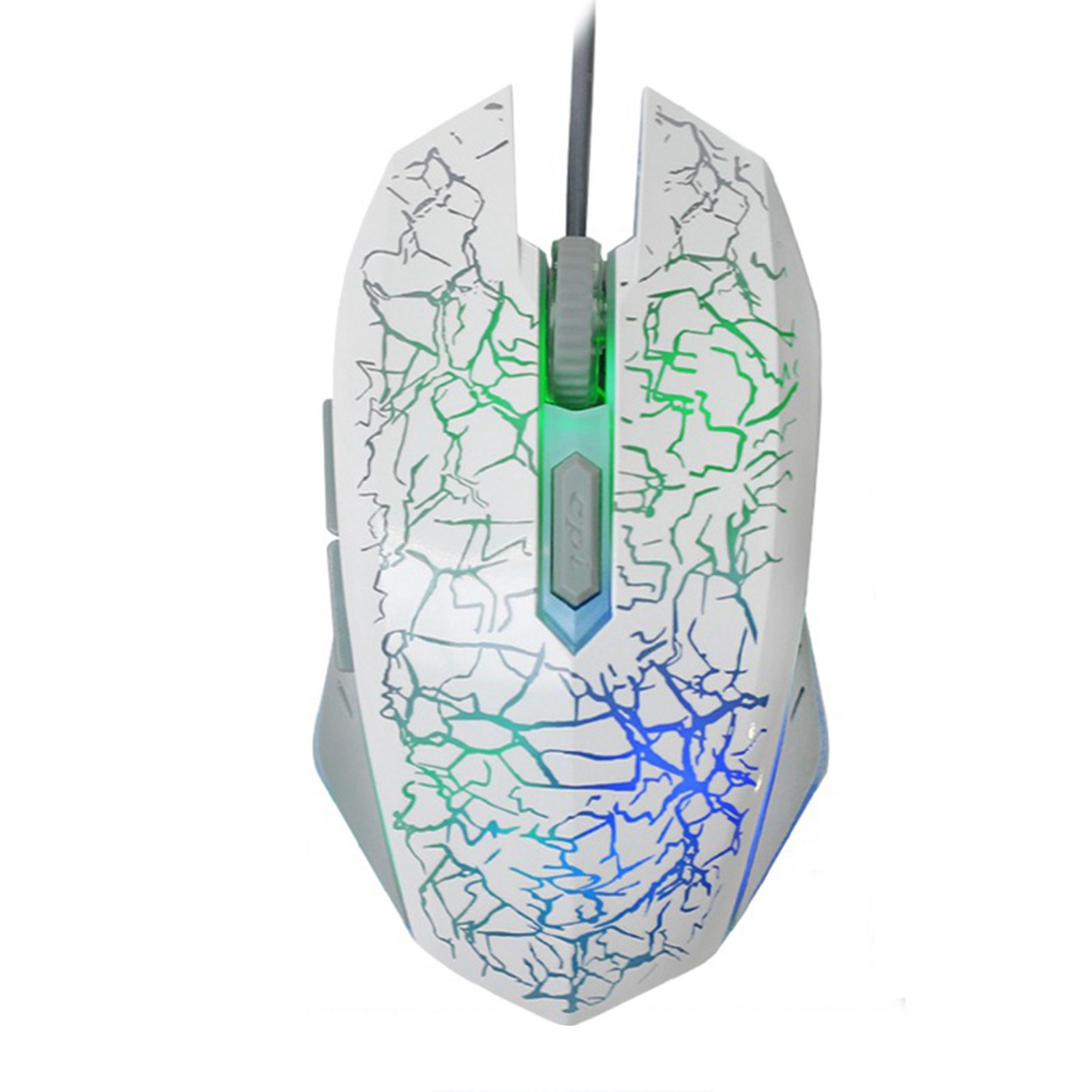 GreenForest ZUOYA MMR1 Wired Mouse Luminous DPI Adjustable 6 Buttons Programmable USB Optical Gaming Mice for Computer