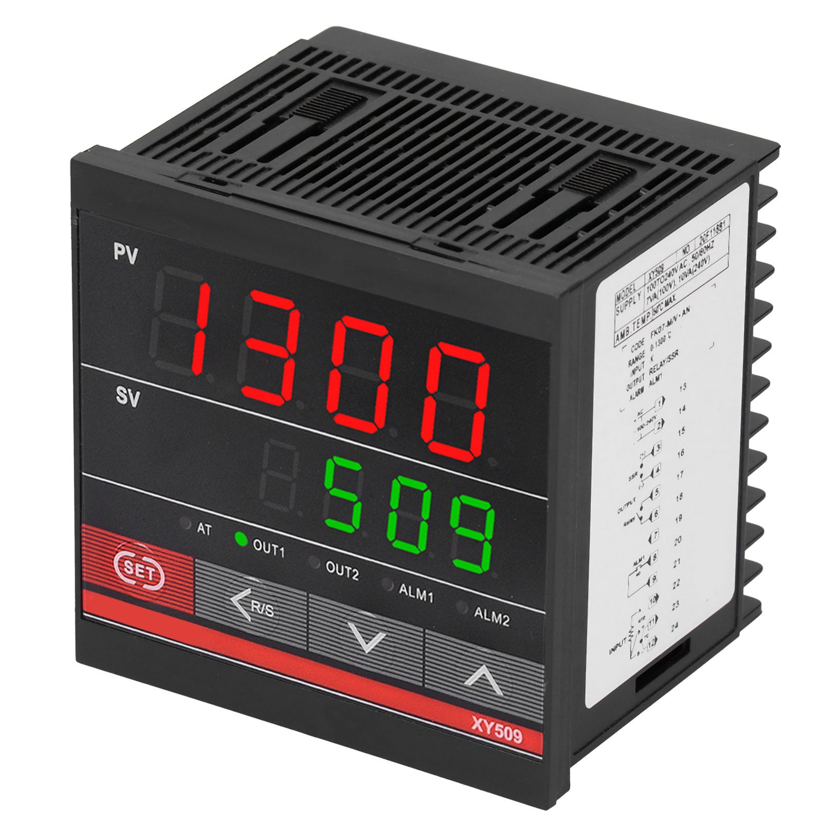Dpofirs XY509 100-240VAC 0-1300 PID Digital Temperature Controller