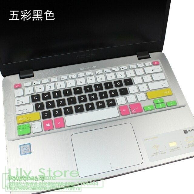 Silicone Keyboard Cover protector skin  For Asus Vivobook Laptop L406S L406M L406MA L406SA L406 MA SA L 406 S M 14 inch