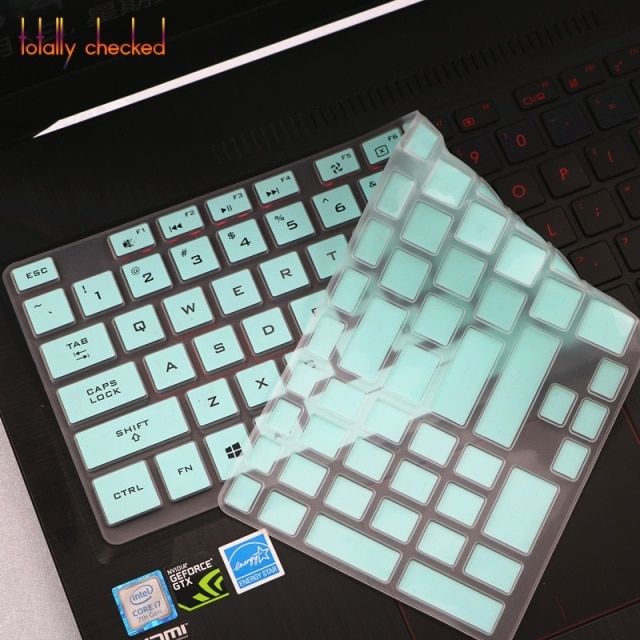 For Asus Rog Zephyrus M Gm501 Gm501Gm Gm501G Gu501Gm Gu501 Gu501G Gm501Gs 15.6" Laptop Protector Skin Silicone Keyboard Cover