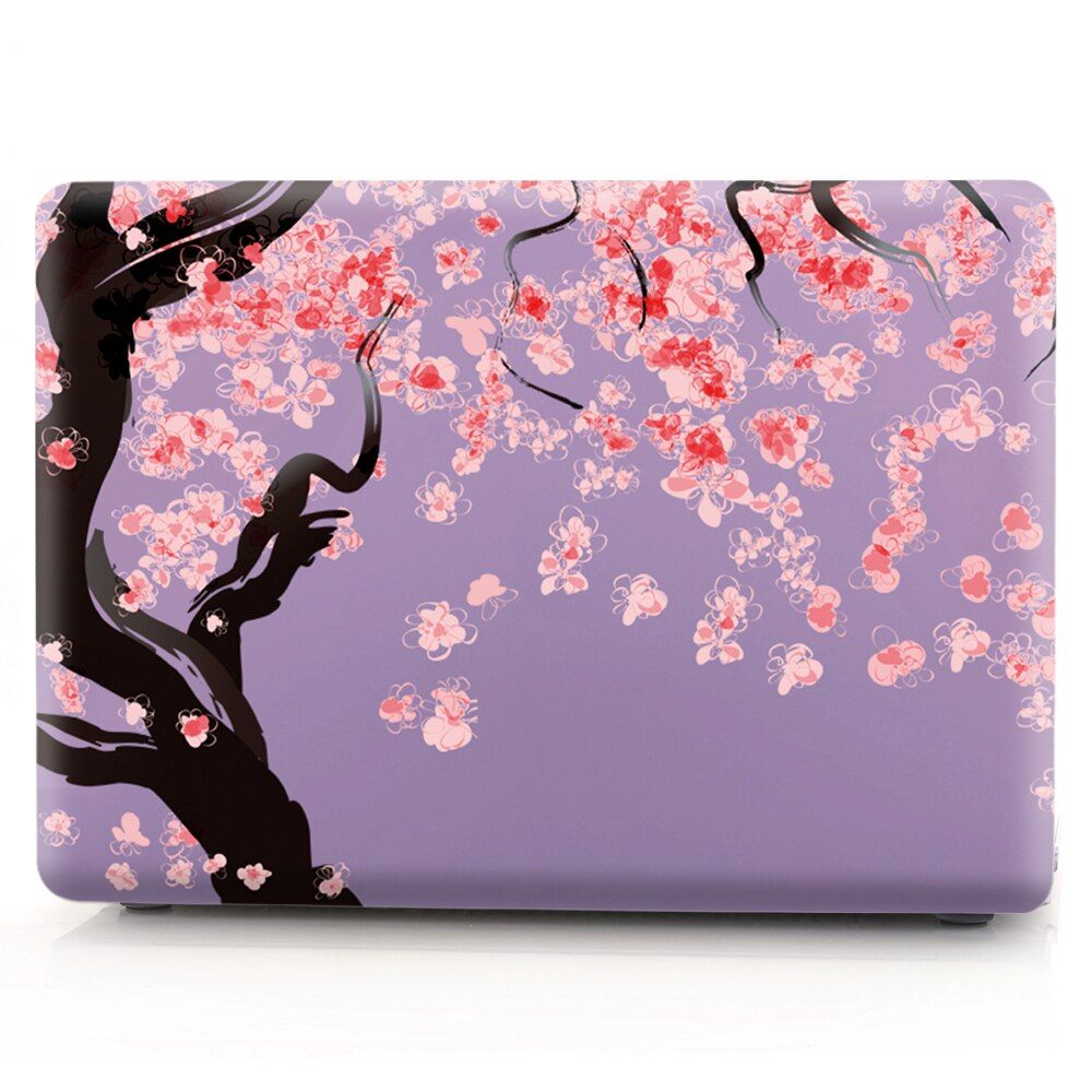 Cherry blossoms Laptop Case For Macbook Air Pro Retina 11 12 13 15 13.3 Touch Bar For mac book  Air 13 A1932 2018 Hard Shell